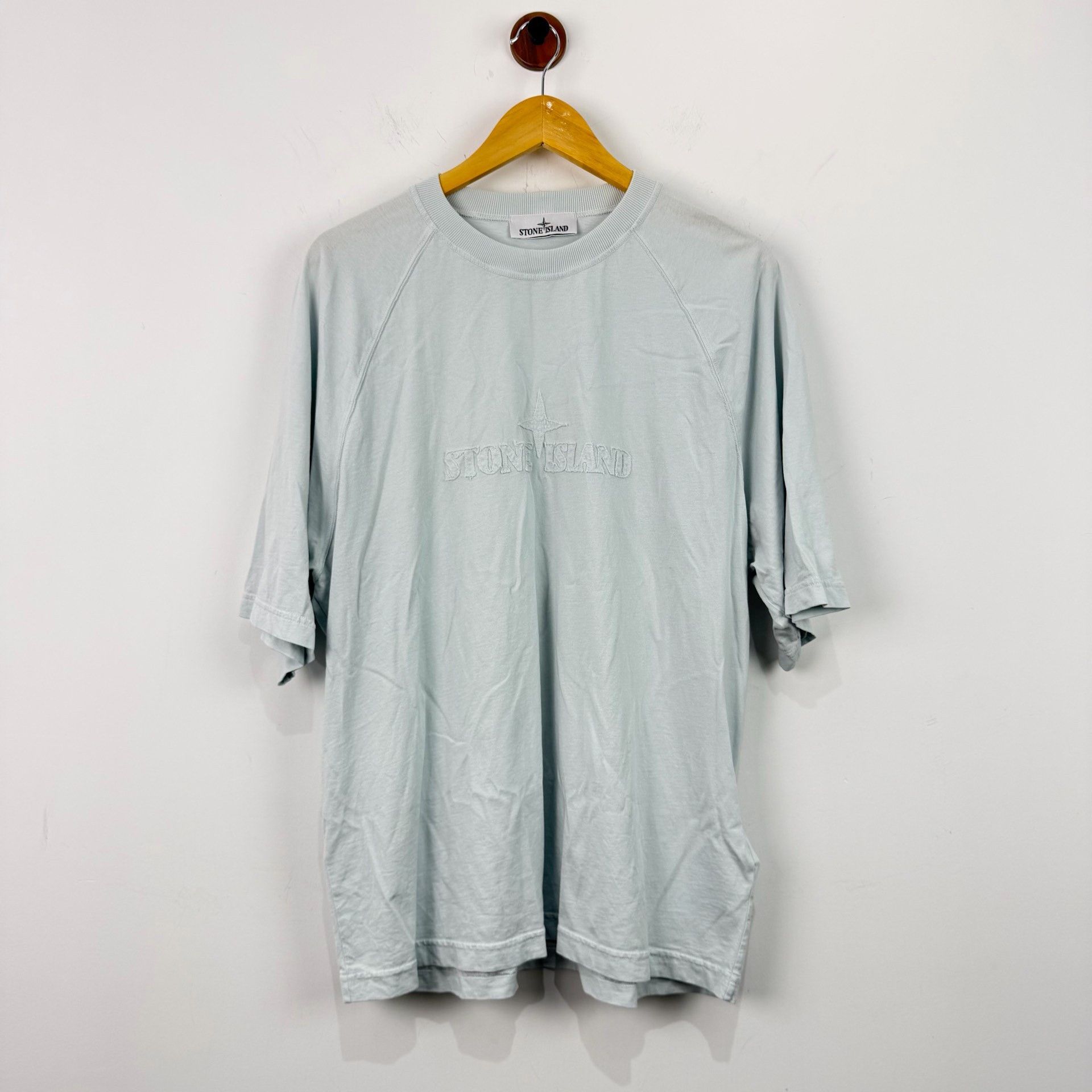 Stone Island Stone Island Embroidered Letter Short-Sleeve Size US L / EU 52-54 / 3 - 1 Thumbnail