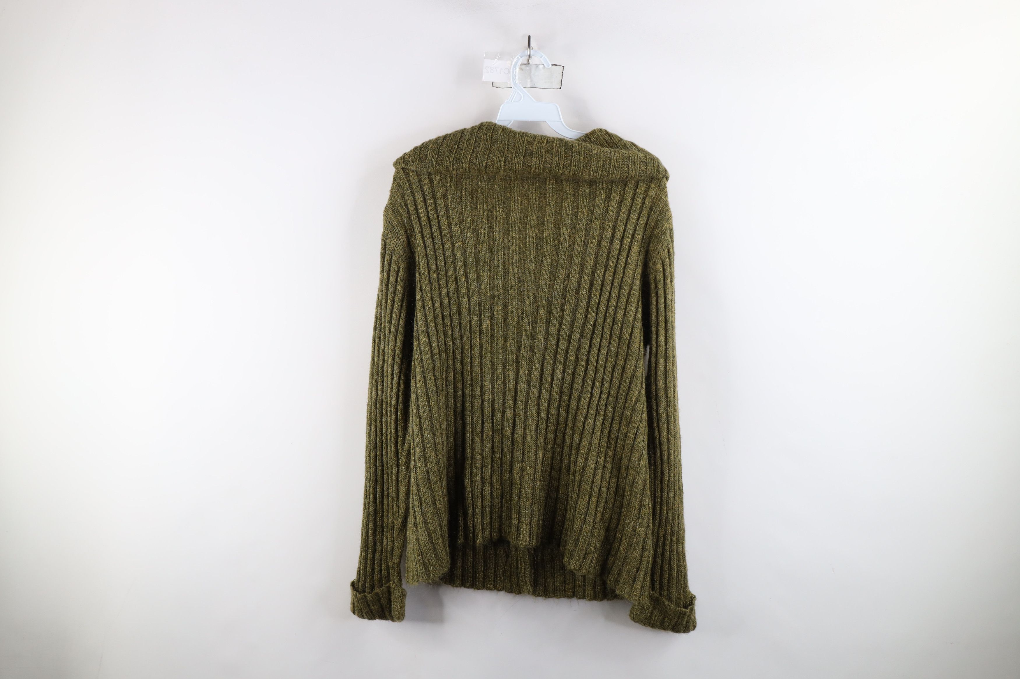 Vintage Vintage 90s Streetwear Fisherman Cable Knit Mohair Sweater Size M / US 6-8 / IT 42-44 - 8 Thumbnail