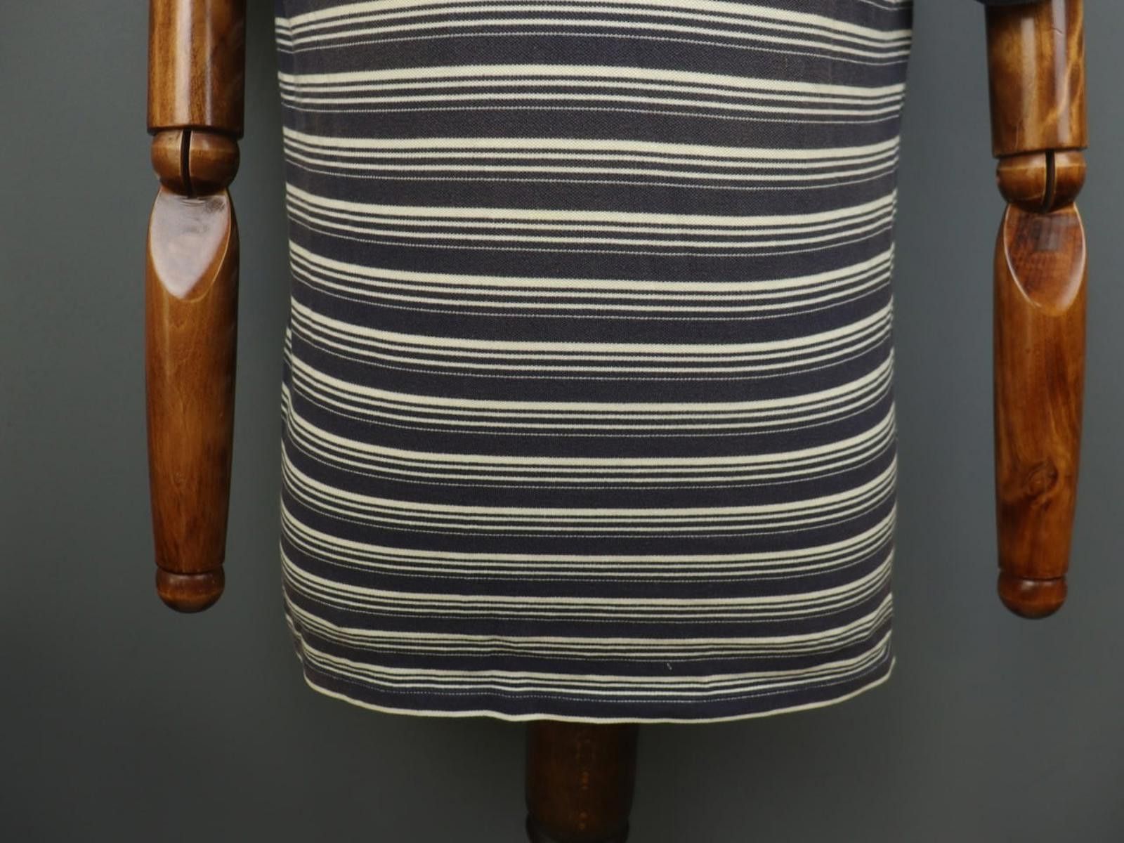 A.P.C. A.P.C. Multi Striped 100% Cotton Collared Polo Shirt Size M Size US M / EU 48-50 / 2 - 9 Thumbnail