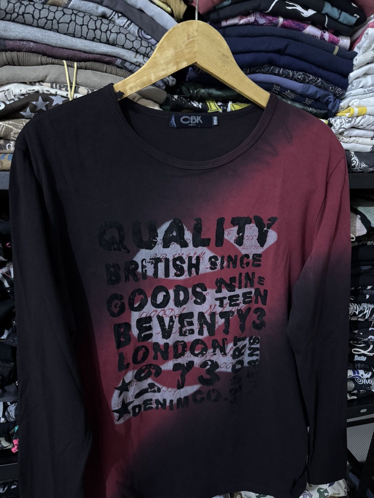 Hysteric Glamour Y2k Cbk sport poem ifsixwasnine style longsleeve Size US S / EU 44-46 / 1 - 2 Thumbnail