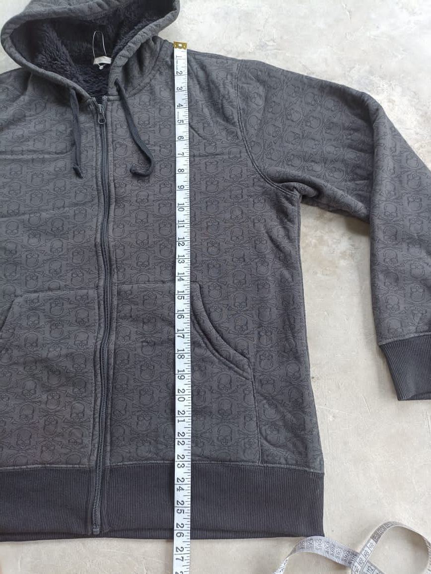 GU GU X Skull Monogram fauxfur hoodie Size US L / EU 52-54 / 3 - 18 Thumbnail