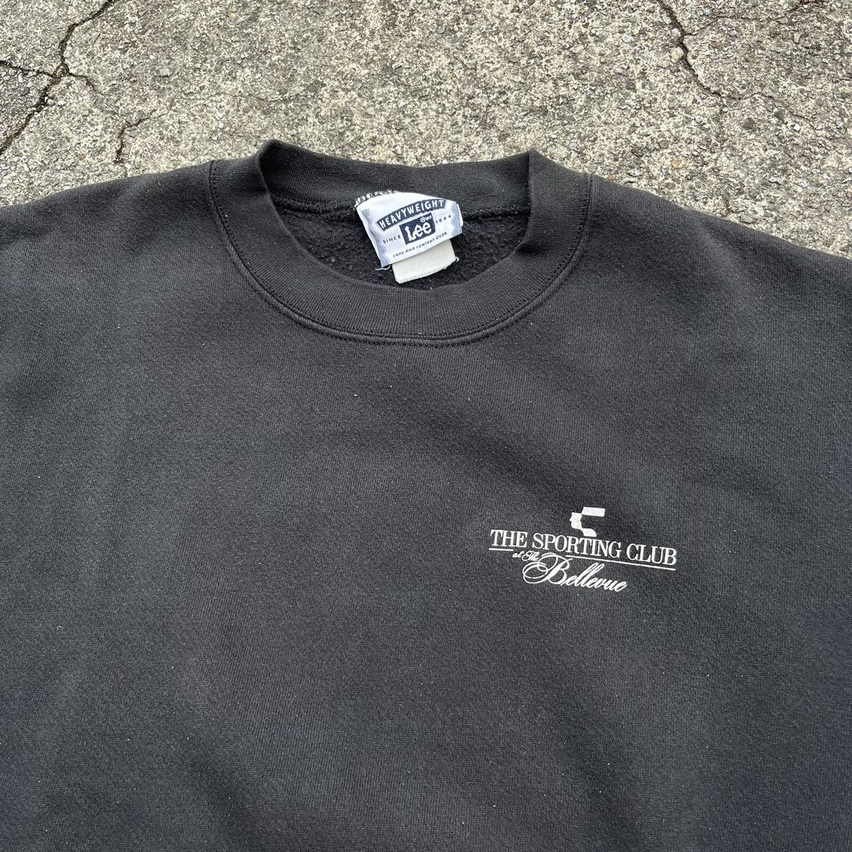 Lee × Vintage Vintage 90s THE SPORTING CLUB @ THE BELLVUE STAFF Crewneck Size US XL / EU 56 / 4 - 2 Thumbnail