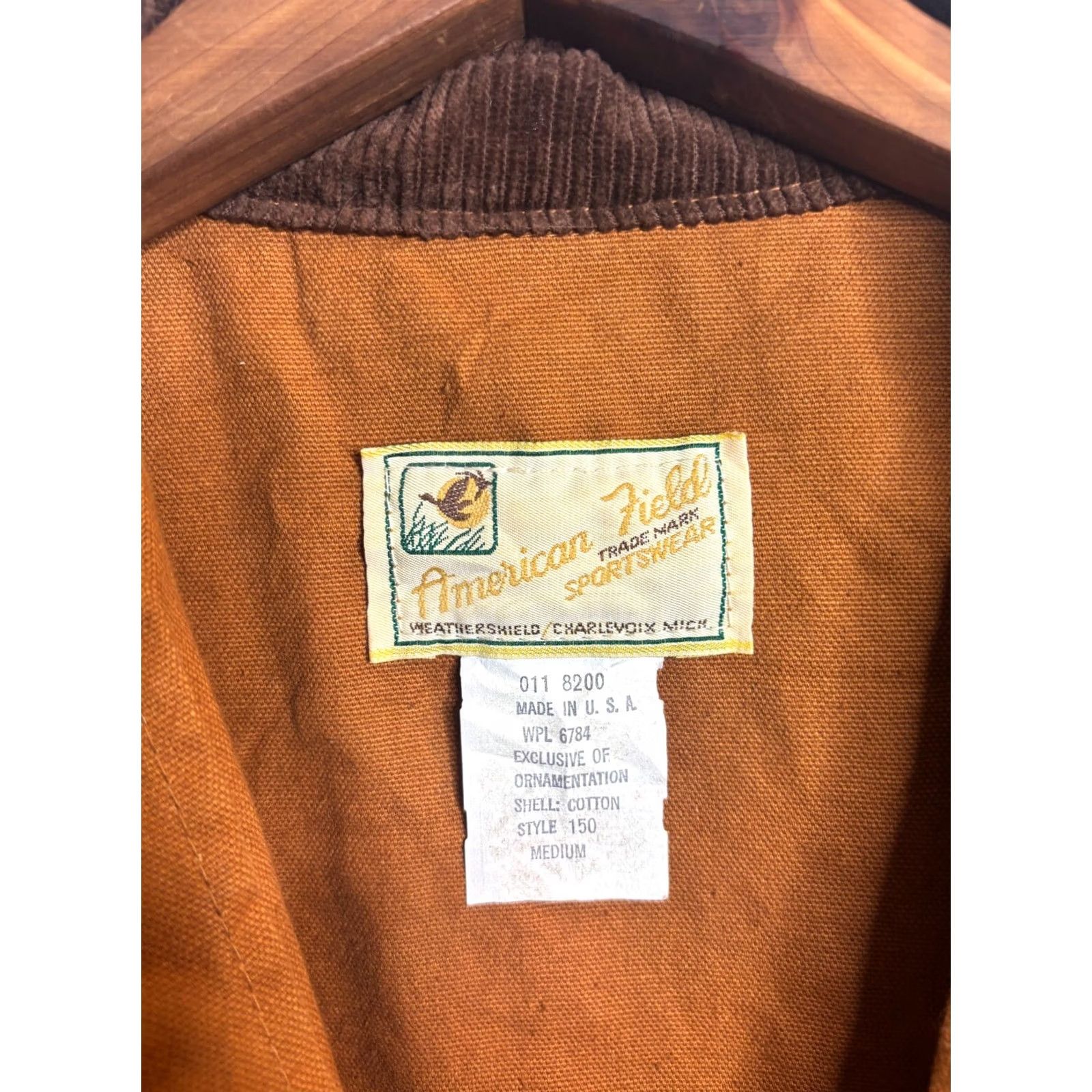 Vintage VINTAGE American Field Duck Canvas Field Jacket 70s Hunting Coat Size L Beige Mens Size US L / EU 52-54 / 3 - 4 Thumbnail