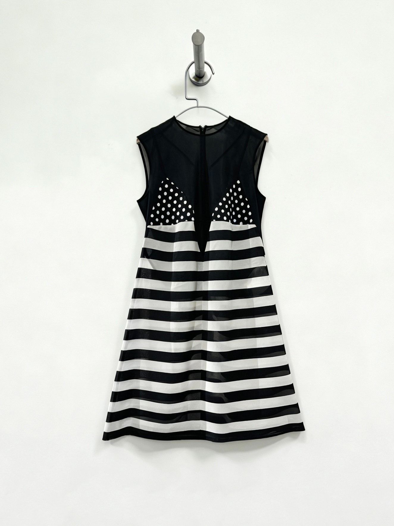 Junya Watanabe Junya Watanabe 04SS Runway Stripe Mesh Vest Size S / US 4 / IT 40 - 1 Thumbnail