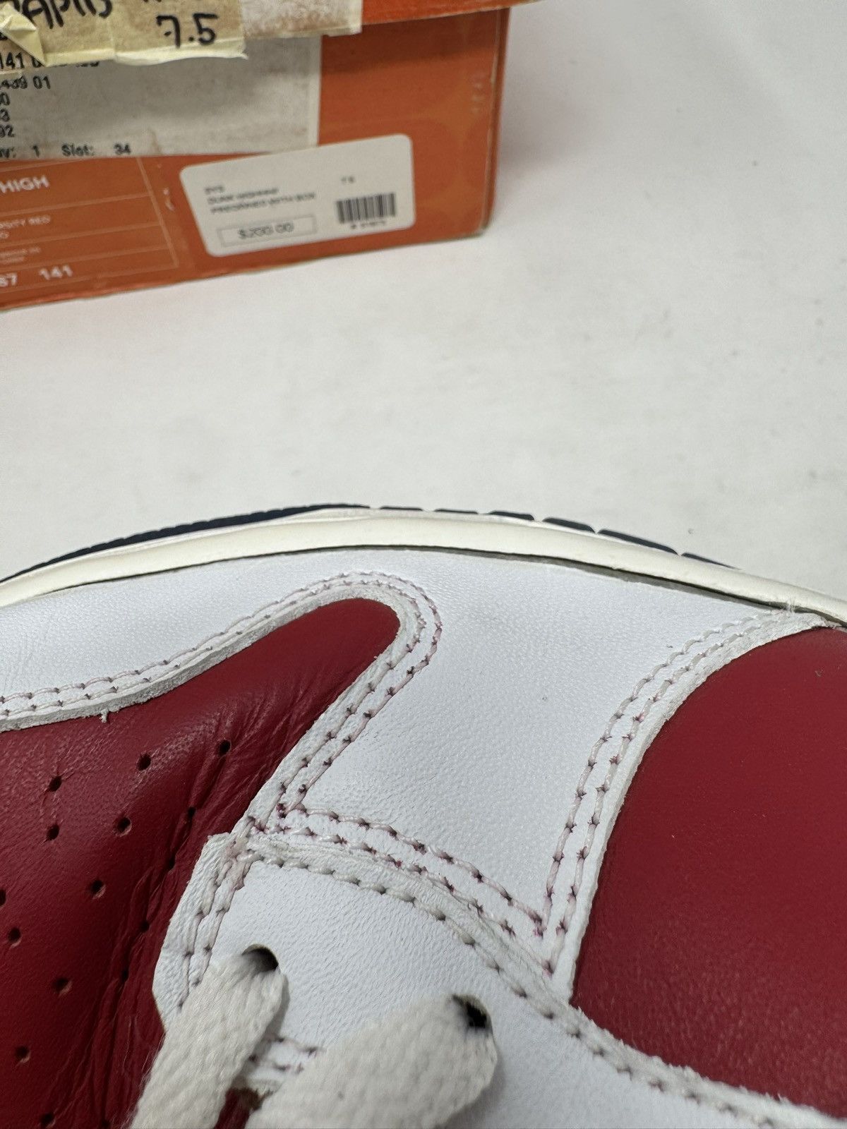 Nike Nike Dunk High Rapid Varsity Red Size US 7.5 / EU 40-41 - 8 Thumbnail