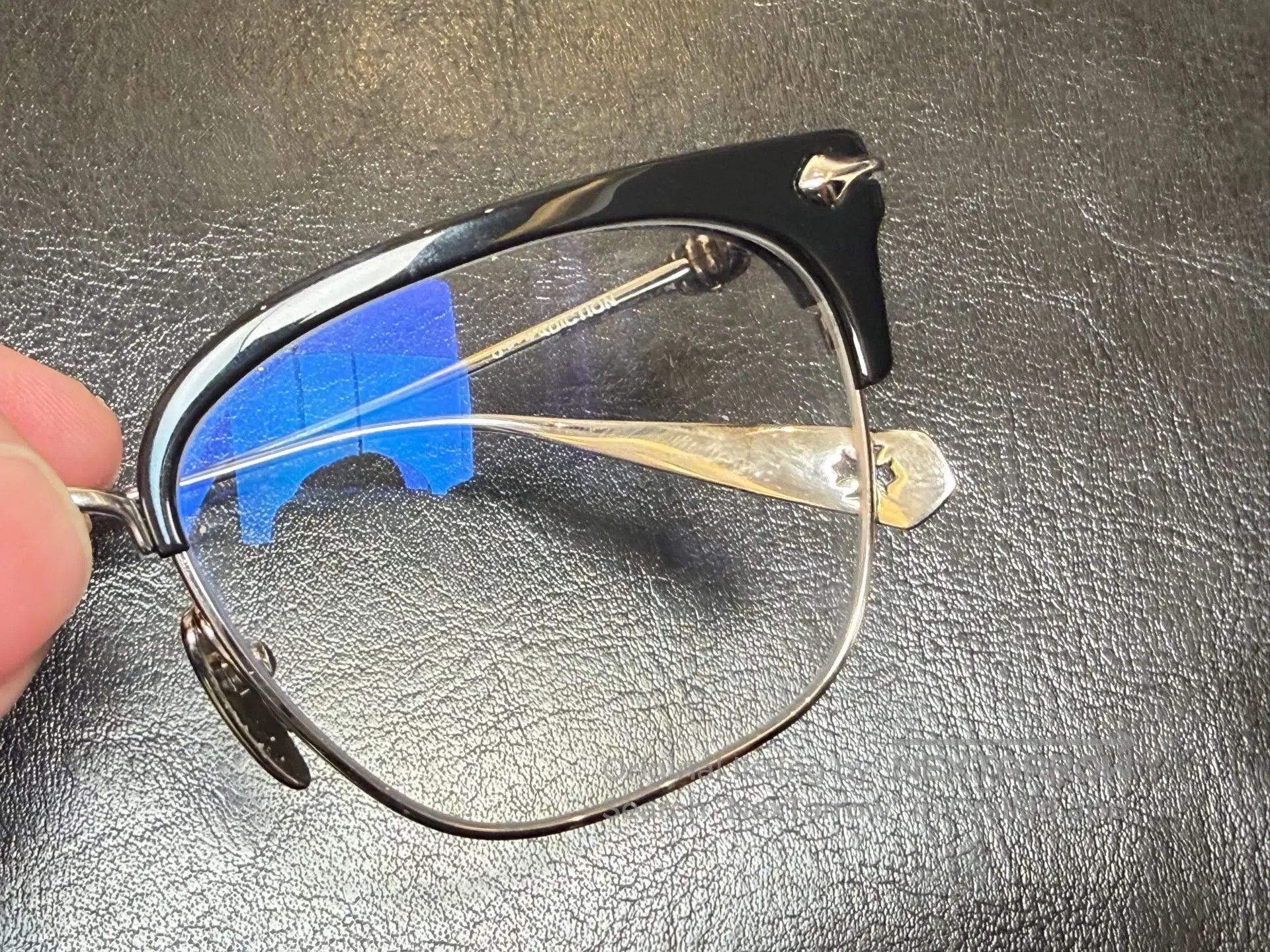 Chrome Hearts CHROME HEARTS Half-frame glasses, the same model as those Size ONE SIZE - 3 Thumbnail