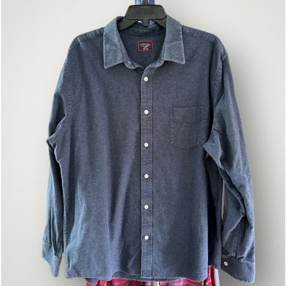 UNTUCKit UNTUCKit Men's Hemsworth Flannel Button Down Shirt XXL Size US XXL / EU 58 / 5 - 5 Thumbnail