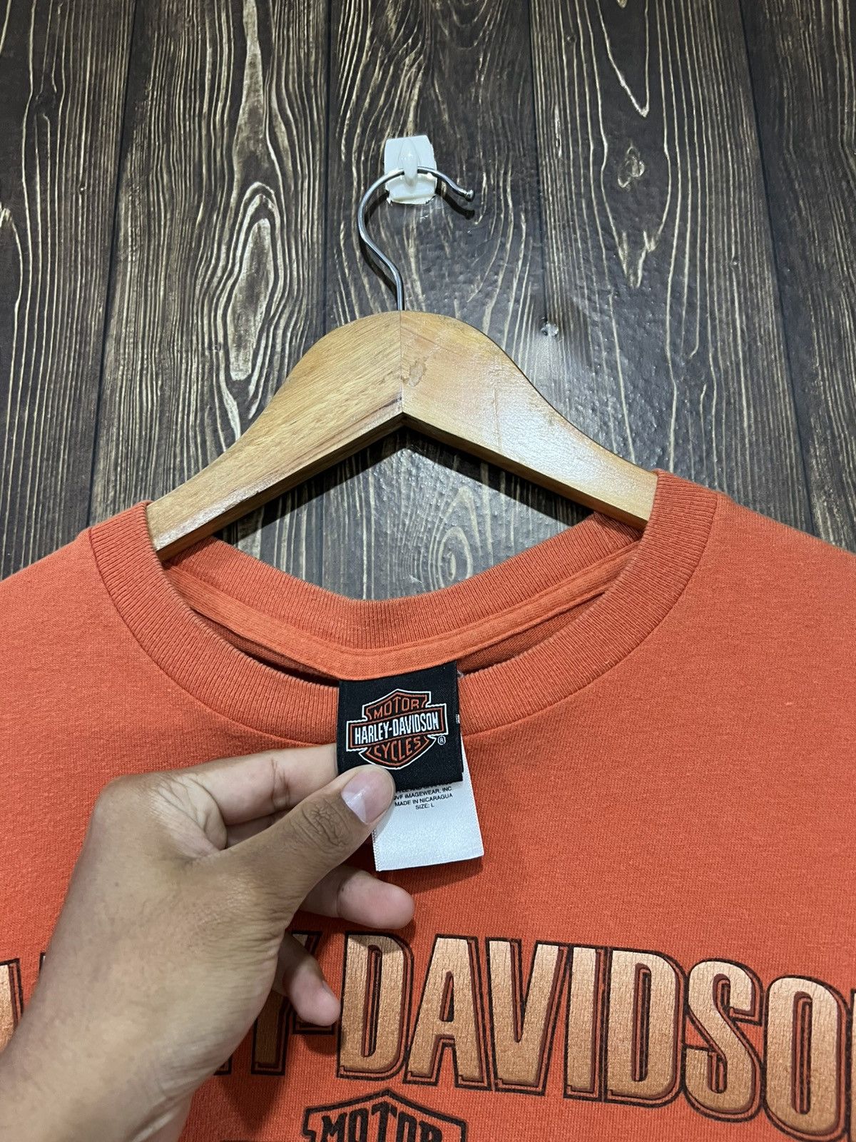 Harley Davidson Vintage Harley Davidson Dice Flame ‘Las Vegas’ Tshirt Size US L / EU 52-54 / 3 - 9 Thumbnail