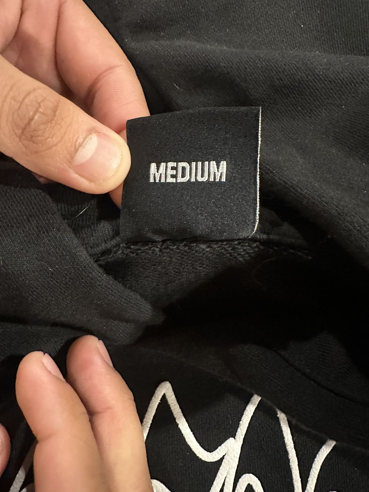 Revenge X KILL Outline Hoodie - Black/White (Size Medium) Size US M / EU 48-50 / 2 - 5 Thumbnail