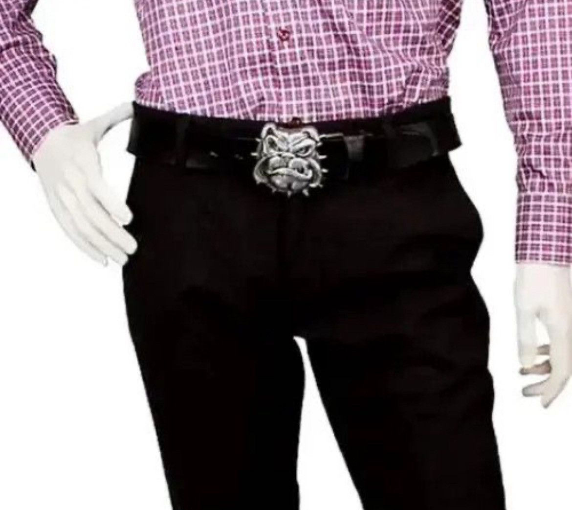 Designer 115cm Angry Dog Belt Size ONE SIZE - 3 Thumbnail