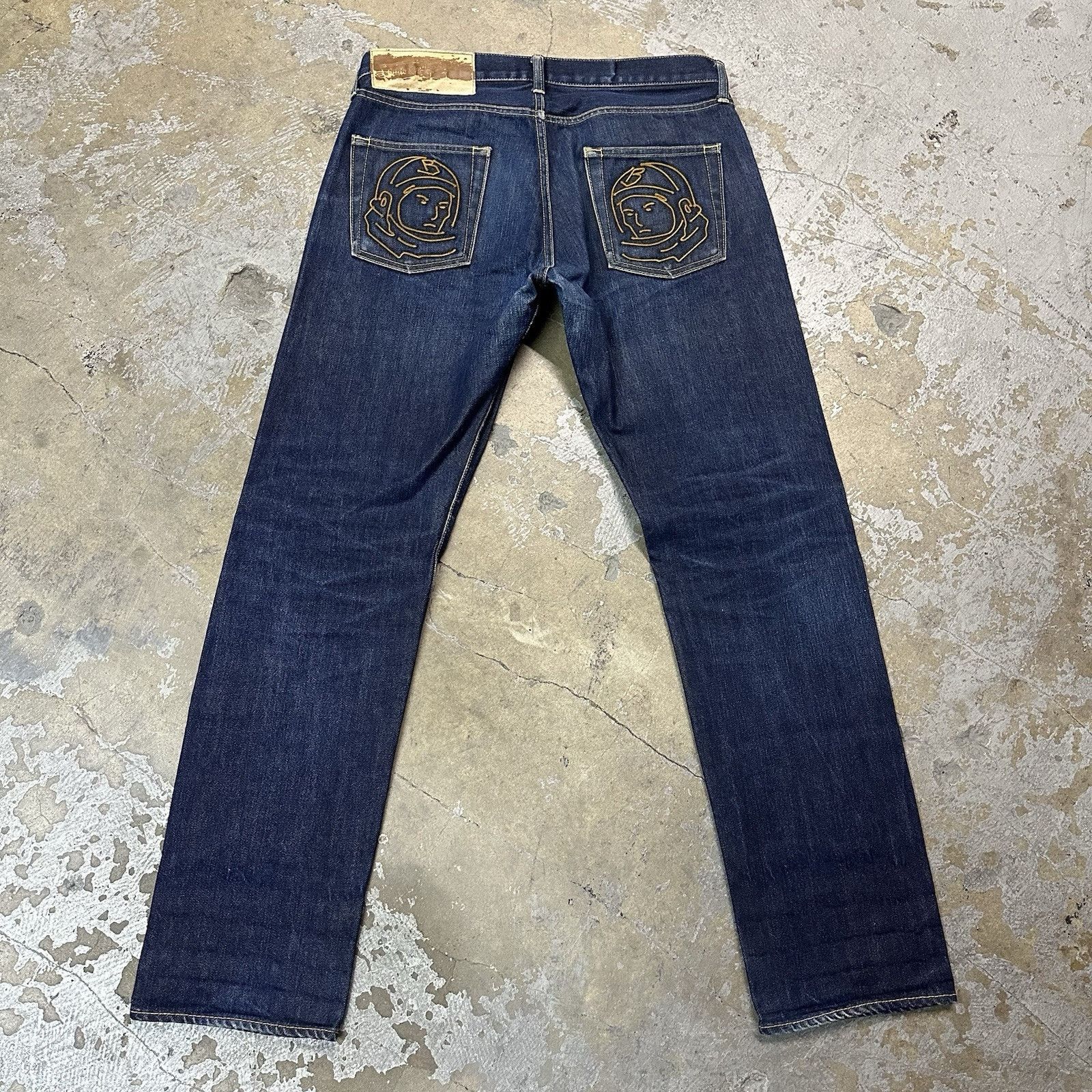Billionaire Boys Club × Hypebeast × Icecream Billionaire Boys Club Selvedge Denim Jeans Medium 34x31 Size US 34 / EU 50 - 4 Thumbnail