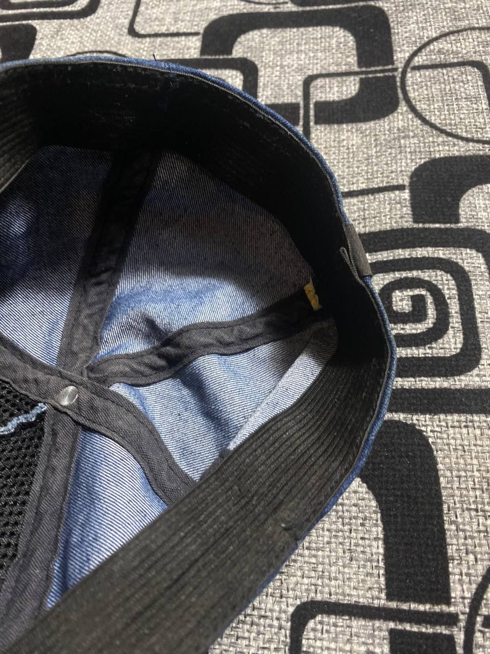 Nike × Vintage Vintage Nike fleece Y2K swoosh hat Size ONE SIZE - 6 Thumbnail