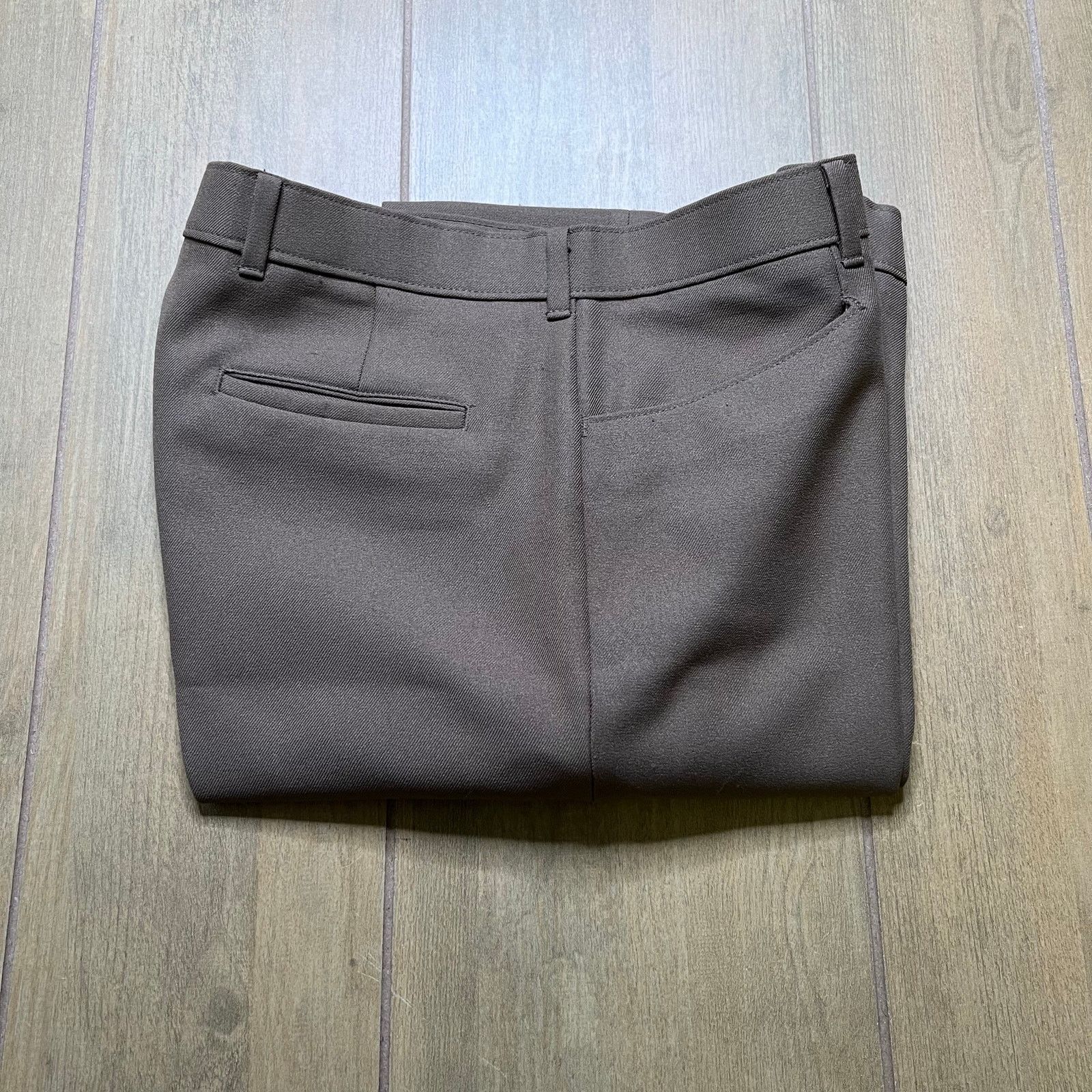Levi's Vintage 80s Levi’s Action Slacks Brown Dress Pants Talon 34 Size US 34 / EU 50 - 15 Thumbnail