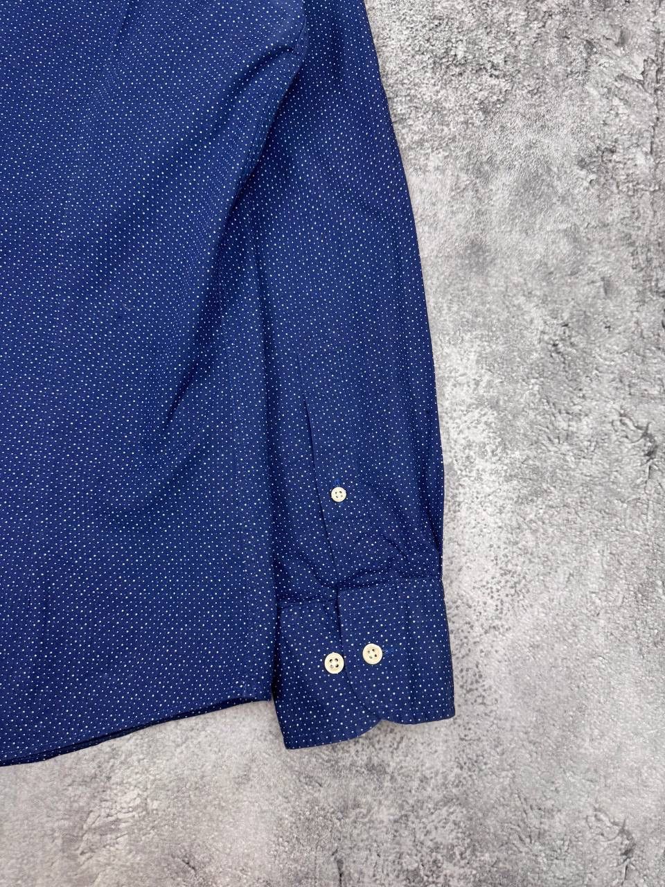 Hackett Hackett London Men Shirt Slim Fit Pattern Navy Size L Size US L / EU 52-54 / 3 - 8 Thumbnail