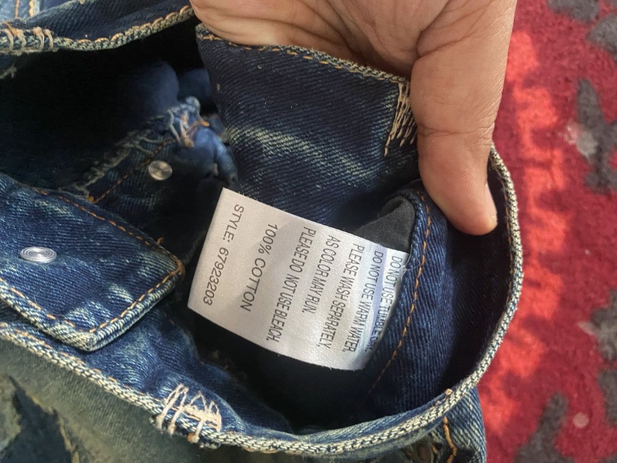 Japanese Brand × Vintage Vintage Icom Rework Style Jeans Size US 34 / EU 50 - 5 Thumbnail