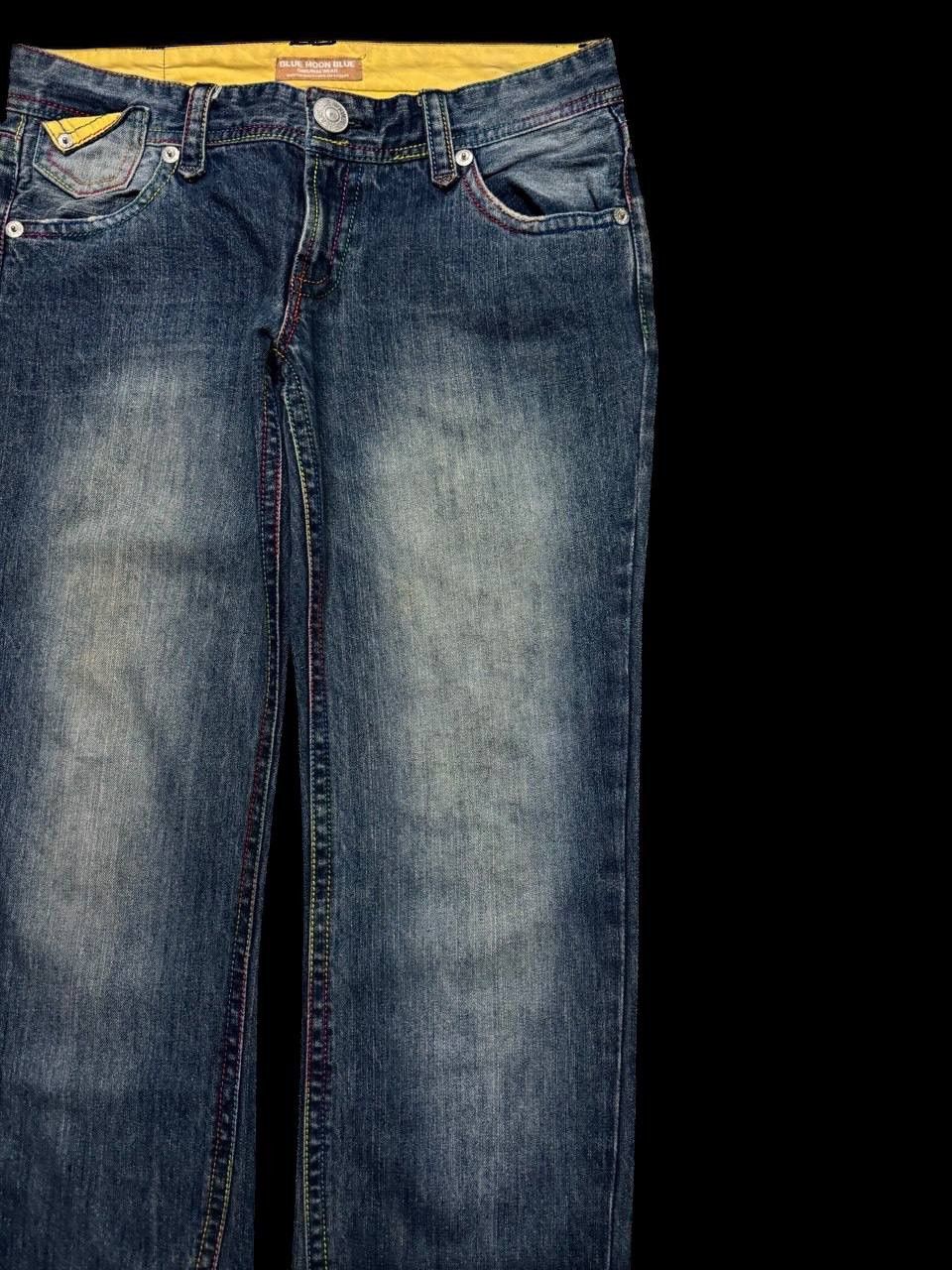 Japanese Brand TWIST LEG 90s BMB-Jeans Mudwash Distressed Insane Big Logo Size US 32 / EU 48 - 5 Thumbnail