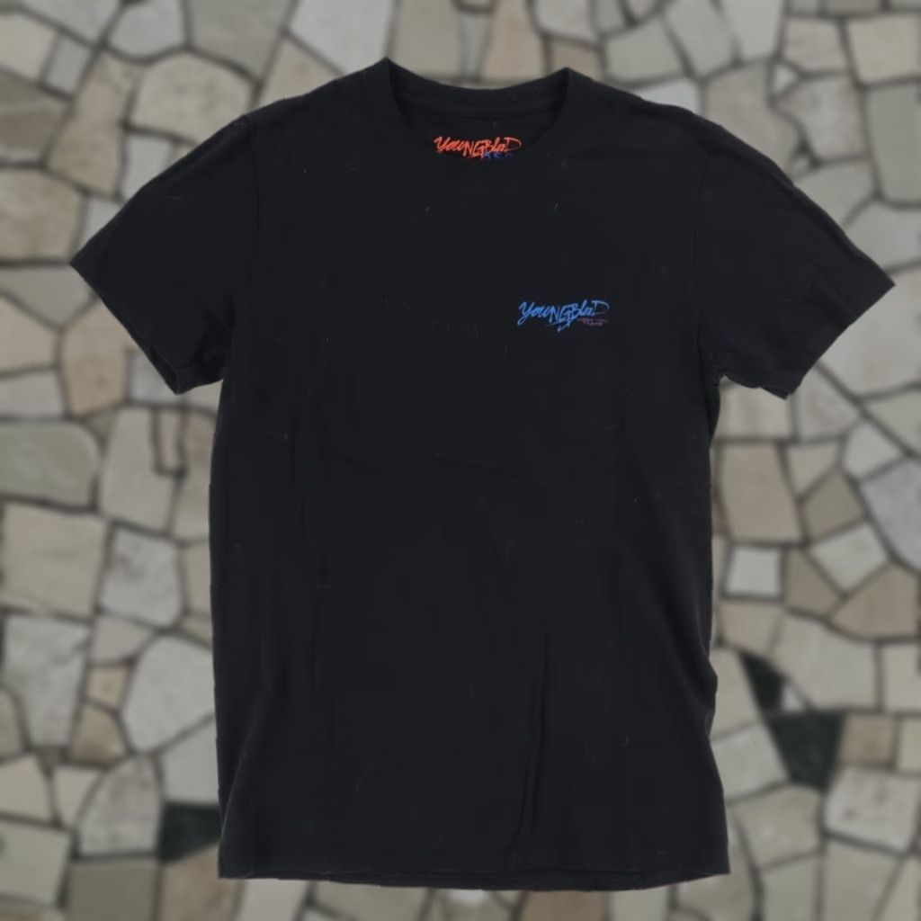 Vintage Youngblood 2018 Tour Solid T-Shirt Black Men's S Shirt Size US S / EU 44-46 / 1 - 1 Thumbnail