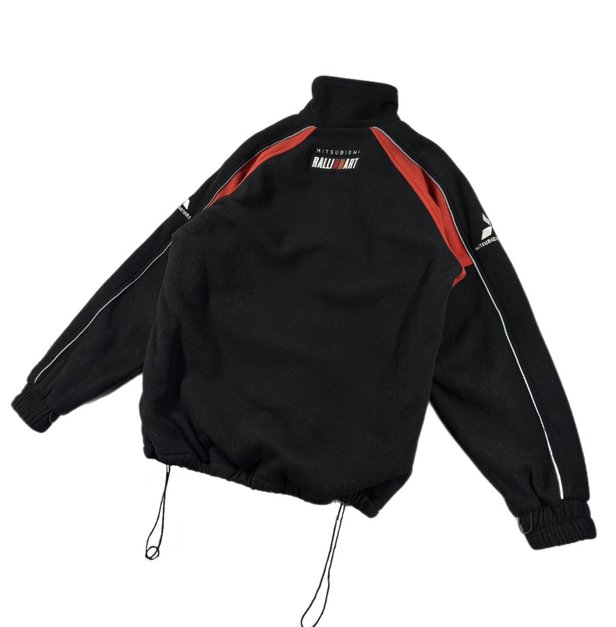 Japanese Brand Mitsubishi RALLIART fleece racing jacket vintage Size US M / EU 48-50 / 2 - 3 Thumbnail