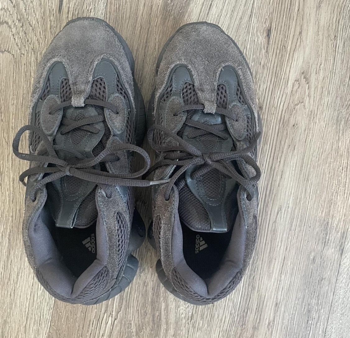 Adidas Men Size 7 F36640 Adidas Yeezy 500 Utility Black Shoes Size US 7 / EU 40 - 4 Thumbnail
