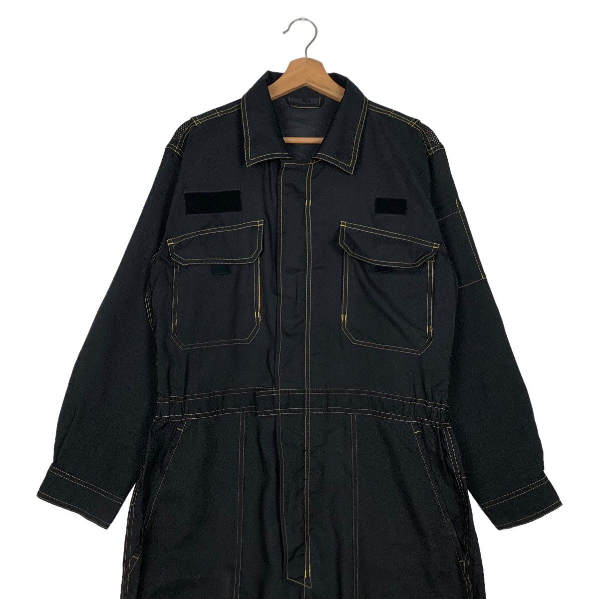 Japanese Brand YELLOW HAT Big Logo Coverall #0300-C14 Size US 36 / EU 52 - 8 Thumbnail