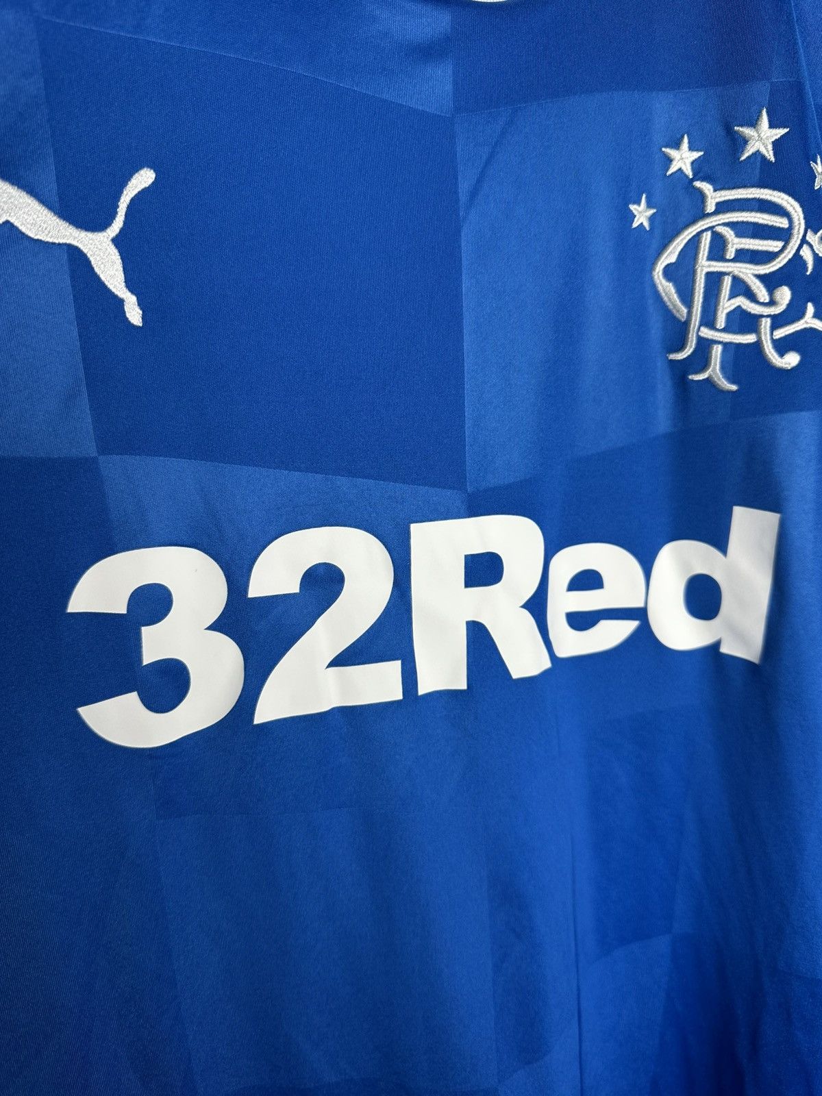 Puma PUMA FC RANGERS GLASGOW 2016/2018 HOME FOOTBALL SOCCER SHIRT Size US XL / EU 56 / 4 - 6 Thumbnail