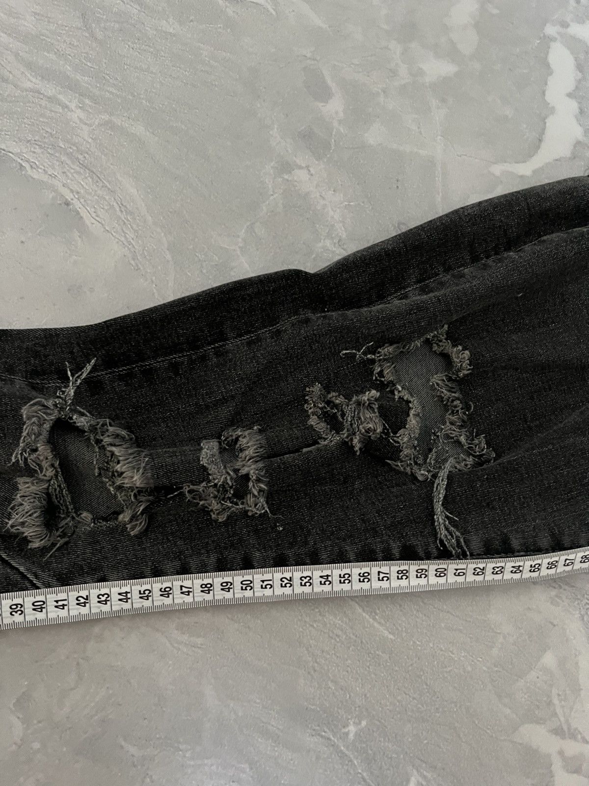 Japanese Brand Destroyed Japan Grunge / Undercover Style 90 / Archive Dark Size US 33 - 10 Thumbnail