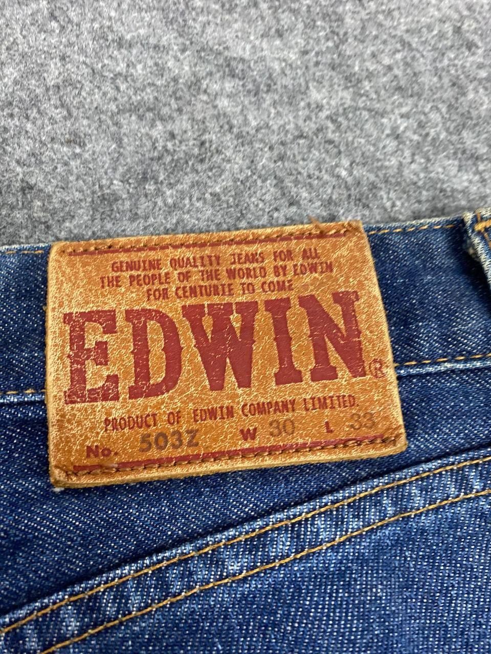Edwin vintage edwin 503z distressed denim Size US 31 - 5 Thumbnail