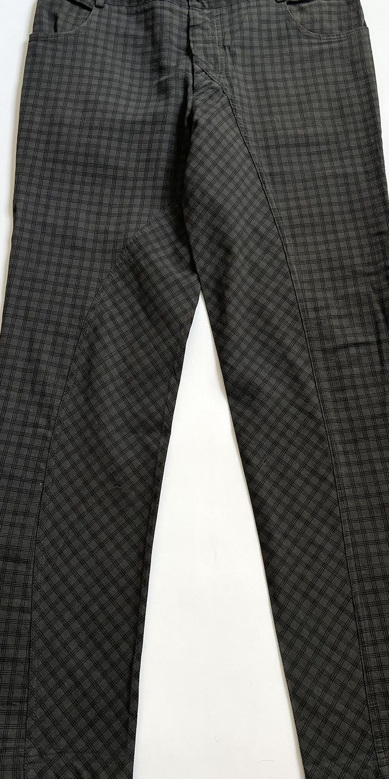 Marni Cotton Panelled Checkered trousers Size US 32 / EU 48 - 2 Thumbnail