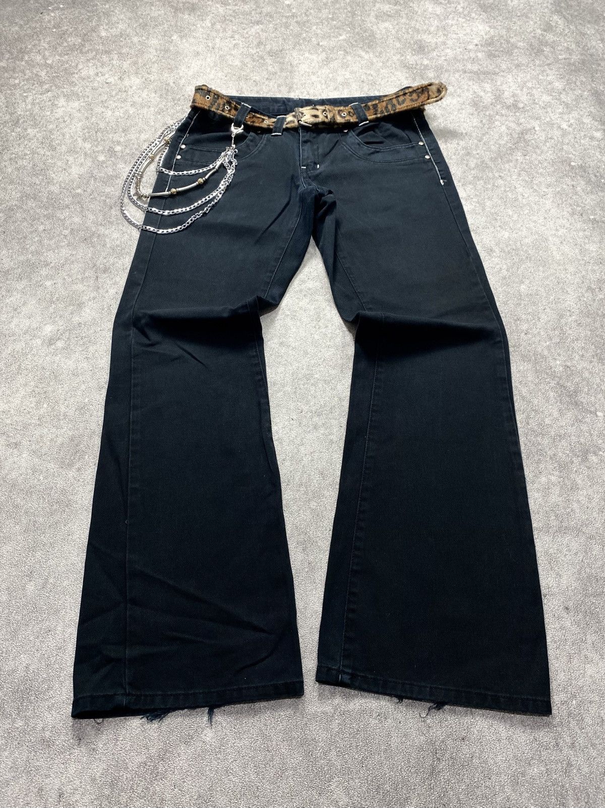 If Six Was Nine 2000s Choungdoryoung gothic flared pant Size US 32 / EU 48 - 1 Thumbnail