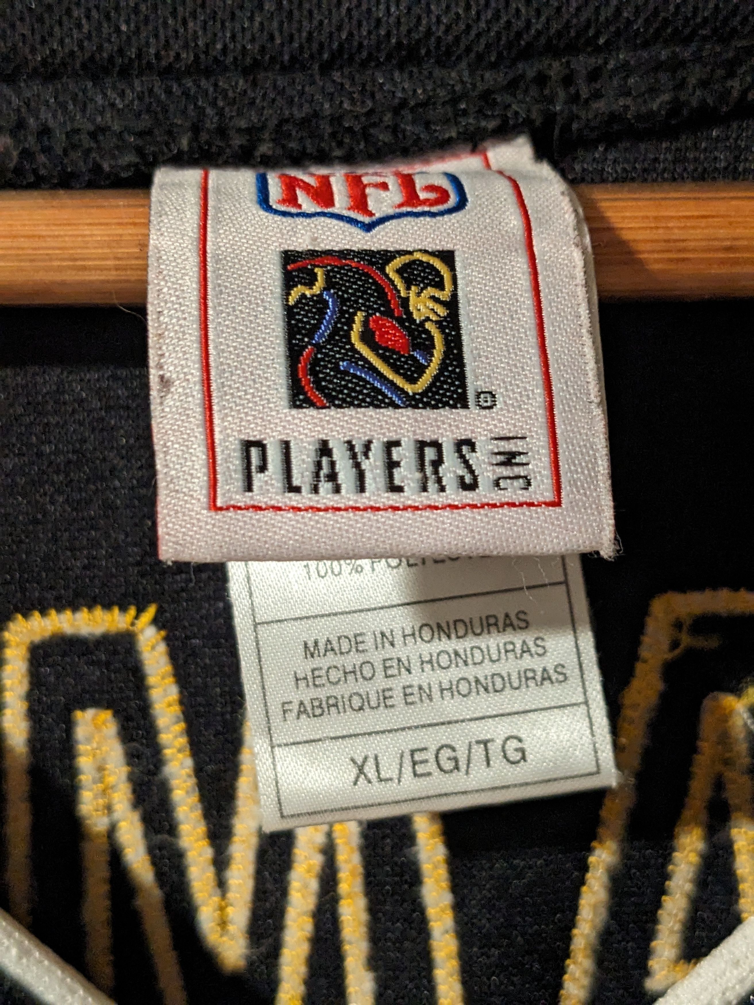 NFL × Vintage Vintage Y2K Pittsburgh Steelers Polamalu NFL Jersey Size US XL / EU 56 / 4 - 6 Thumbnail