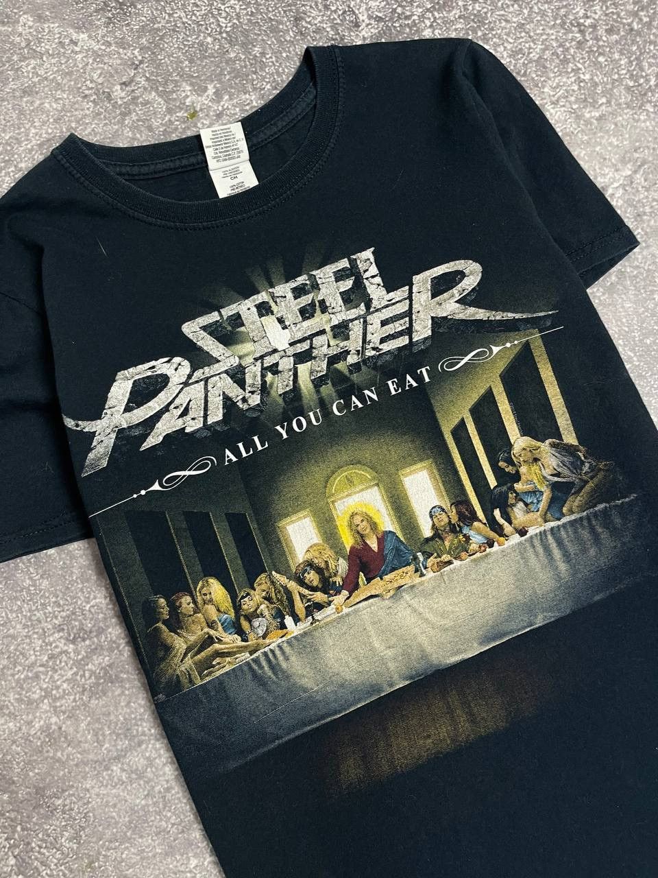 Band Tees Steel Panther American comedic glam metal band tour 2014 Size US S / EU 44-46 / 1 - 2 Thumbnail