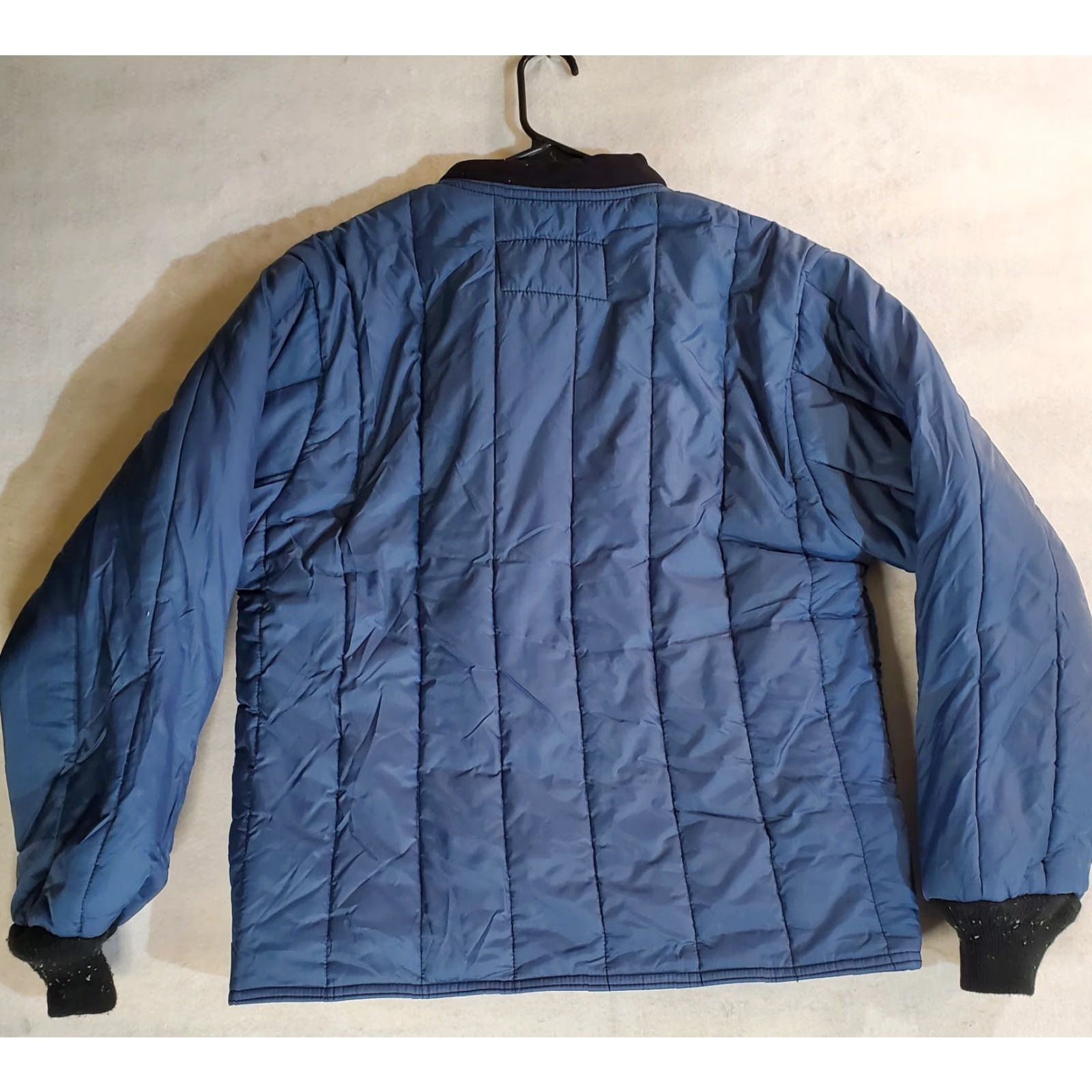Refrigiwear VINTAGE Refrigiwear Insulated Puffer Coat Men's Large Navy Blue VERY WARM Size US L / EU 52-54 / 3 - 2 Thumbnail