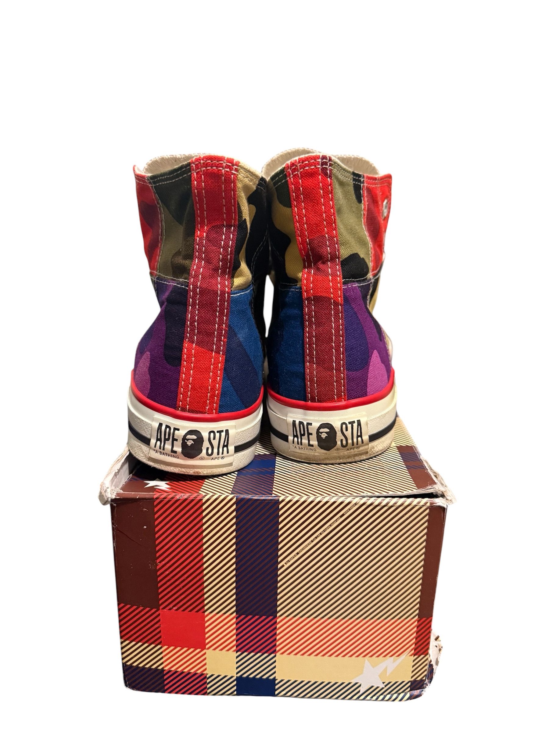 Bape Multi Camo Apestas Size US 8.5 / EU 41-42 - 4 Thumbnail