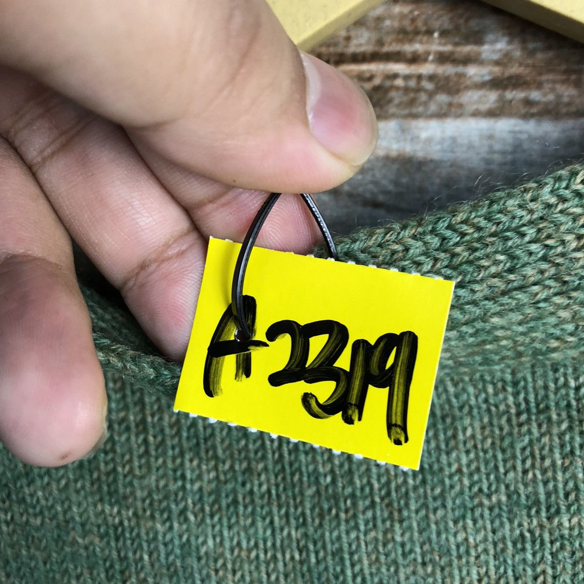 Japanese Brand Japan vintage knitwear Green Handknit #A2319 Size M / US 6-8 / IT 42-44 - 14 Thumbnail