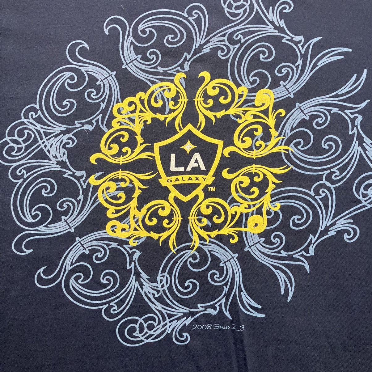 Anvil Anvil LA Galaxy Los Angeles MLS Soccer T Shirt Size US XL / EU 56 / 4 - 2 Thumbnail