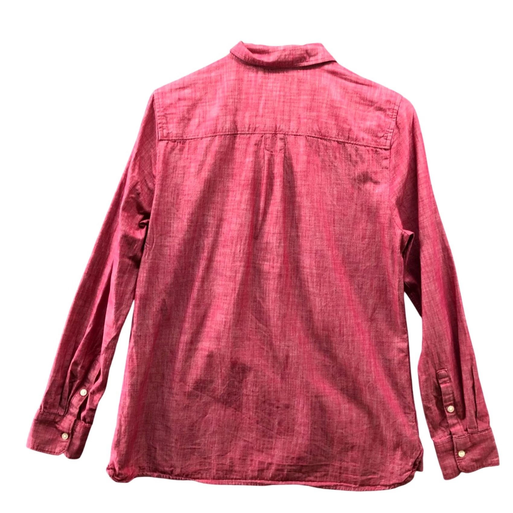 Banana Republic Banana Republic Shirt Mens M Pink Long Sleeve Button-Up Classic Fit Cotton Knit Collar Shirt Mens M Pink Long Sleeve Button-Up Size US M / EU 48-50 / 2 - 2 Thumbnail