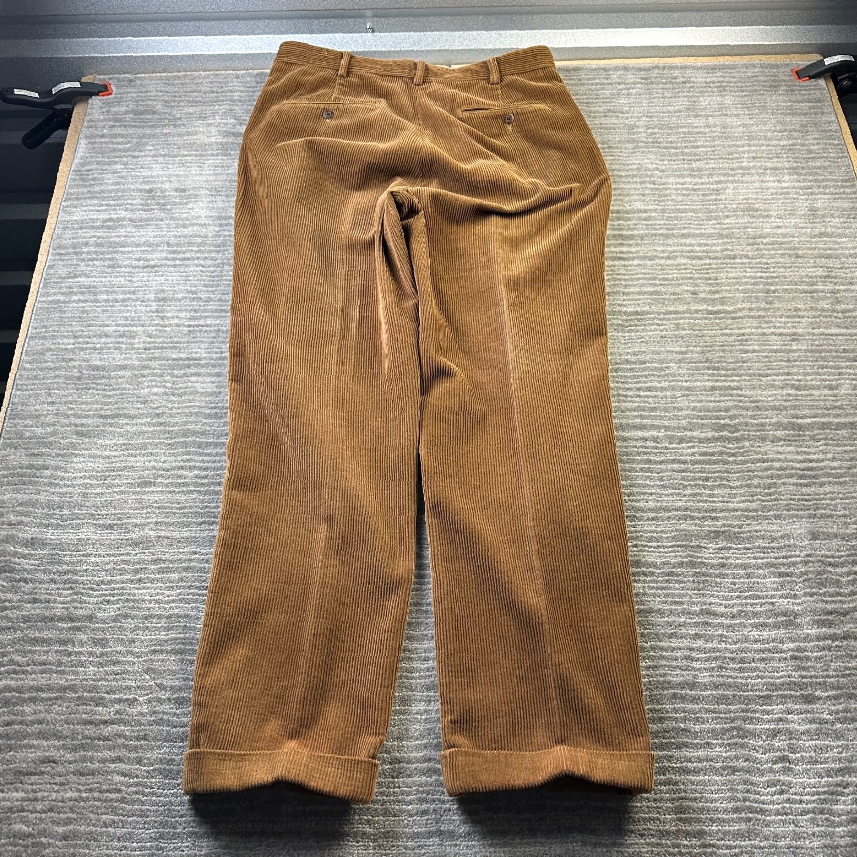 Brooks Brothers Brooks Brothers Pants Mens 36x31 Corduroy Brown Slacks Trousers Size US 36 / EU 52 - 2 Thumbnail
