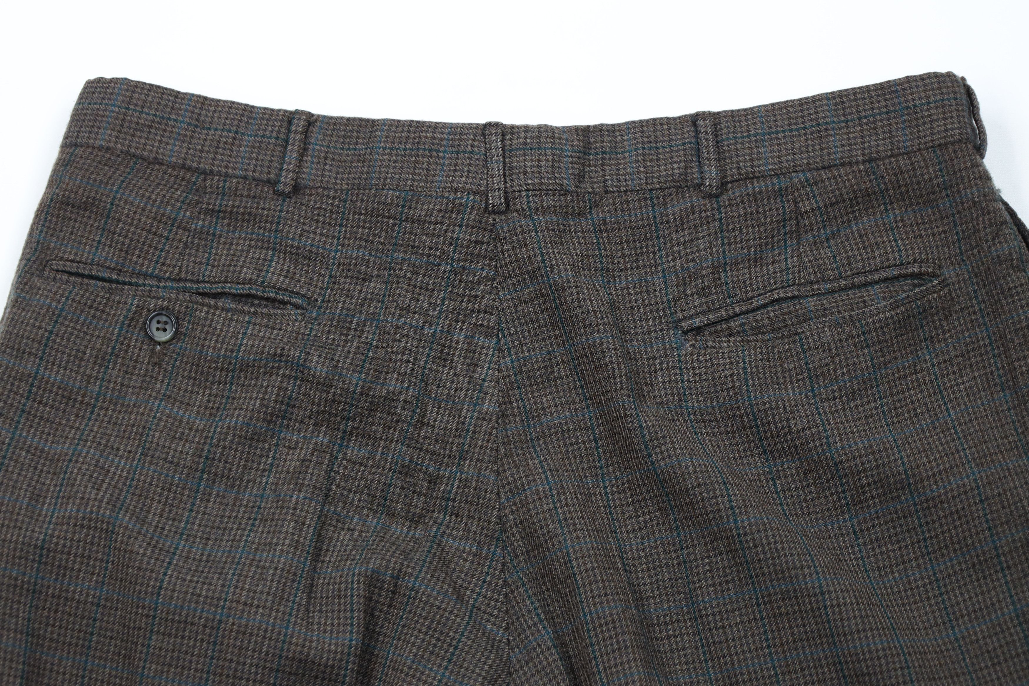Vintage Vintage 90s Streetwear Wool Houndstooth Plaid Chino Pants Size US 36 / EU 52 - 10 Thumbnail