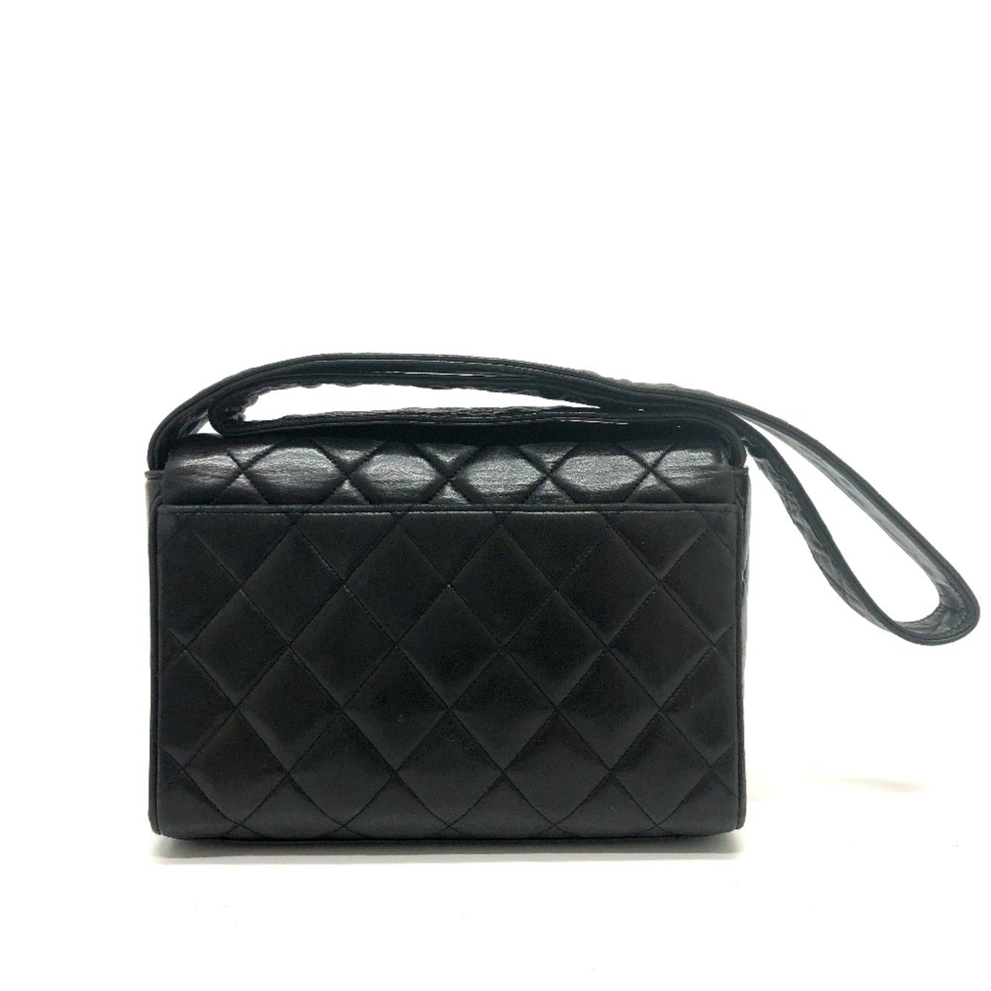 Chanel Chanel CC Mark bag shawl Shoulder Bag Black GoldHardware Size ONE SIZE - 1 Thumbnail
