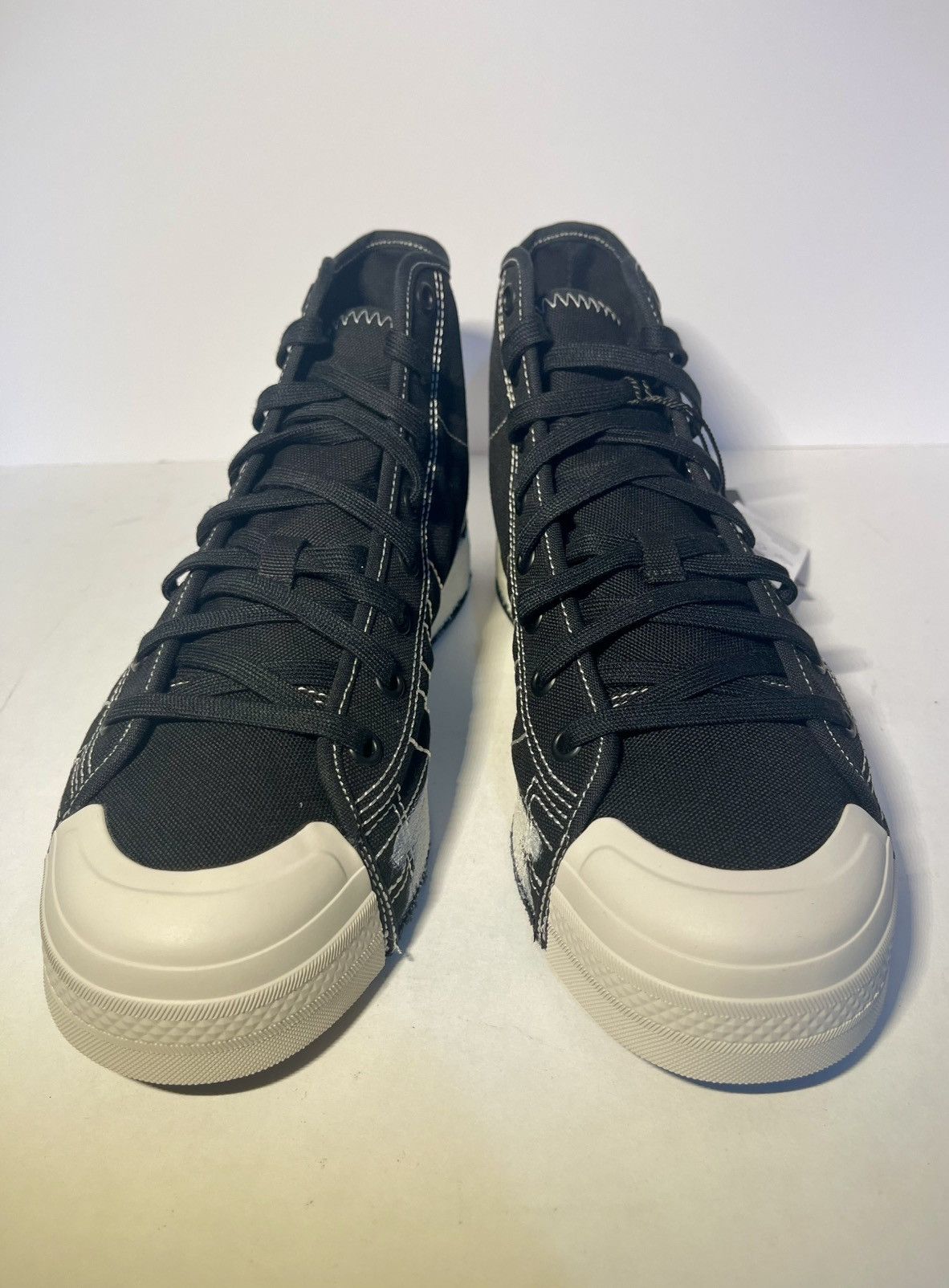 Adidas × Y's Adidas Y3 Nizza Hi Top Black Talc by Yohji Yamamoto Size 11 Size US 11 / EU 44 - 3 Thumbnail