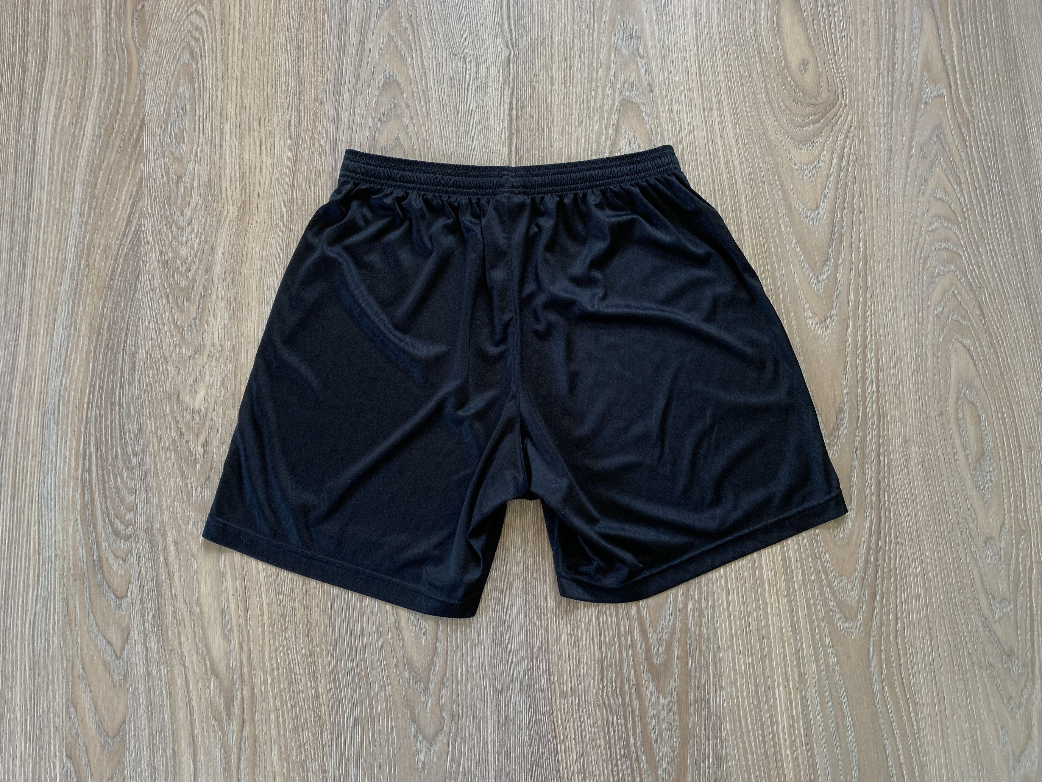 Umbro × Vintage Vintage Umbro Black Monograme Training Shorts Size US 33 - 3 Thumbnail