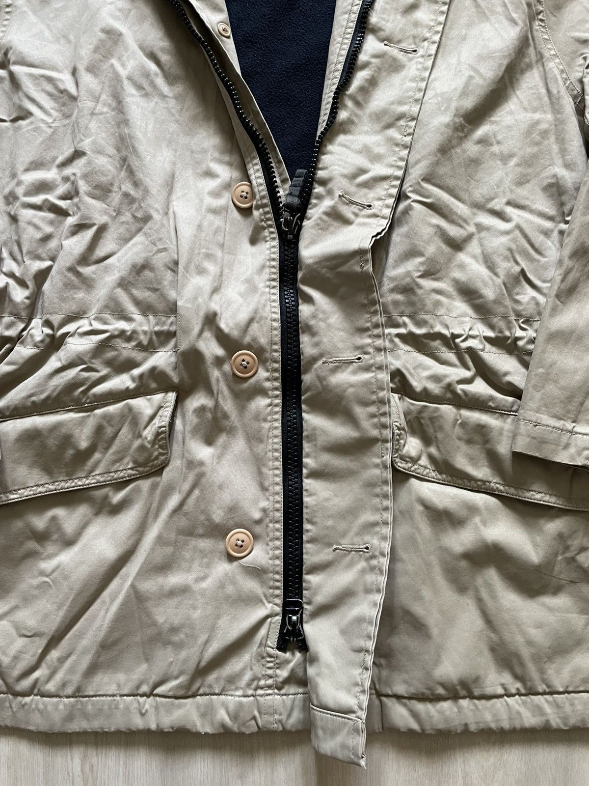 Polo Ralph Lauren Vintage Polo Ralph Lauren Hooded Trench Coat Parka Large Size US L / EU 52-54 / 3 - 3 Thumbnail