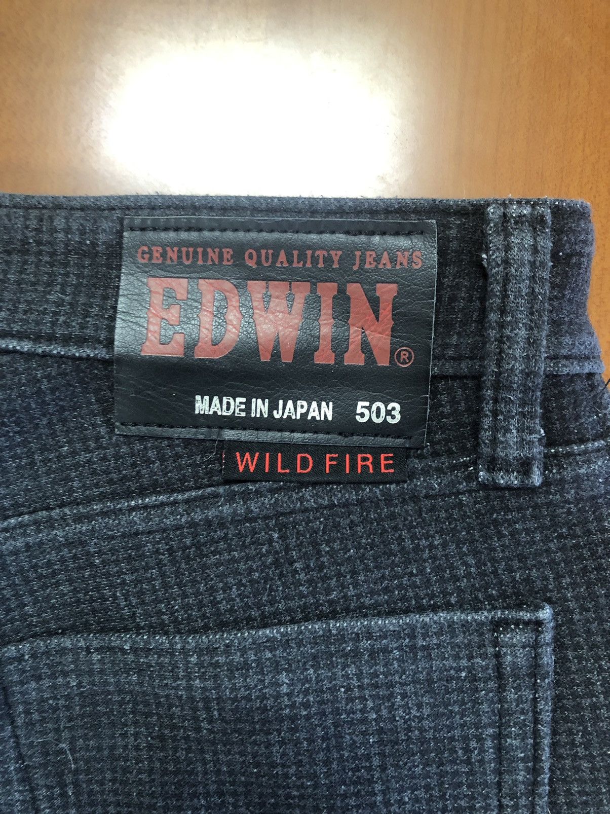 Edwin Edwin Wild Fire Checkered Jeans Size US 30 / EU 46 - 24 Thumbnail