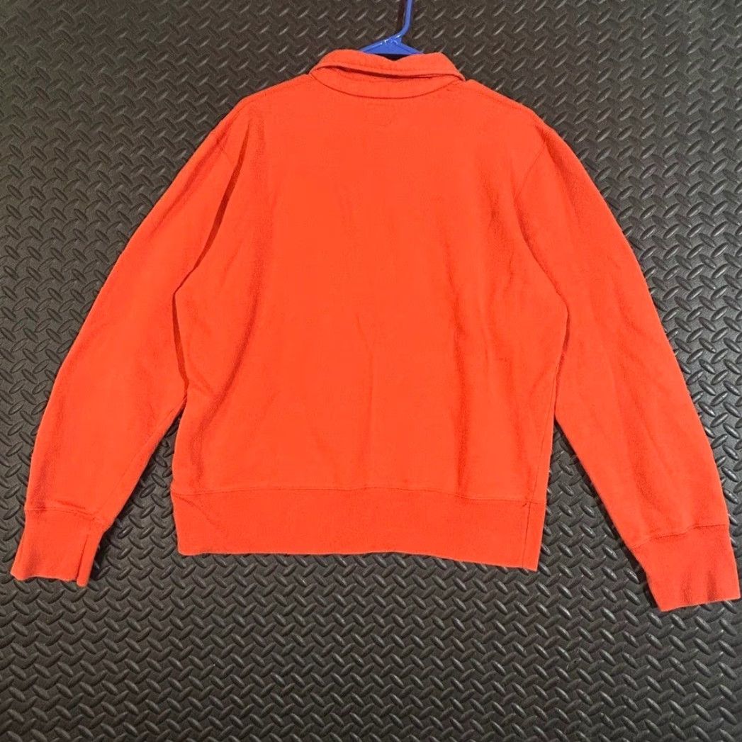 Roots VINTAGE Roots Canada Orange Logo 1/4 Zip Pullover Mens Size Medium Sweater Shirt Size US M / EU 48-50 / 2 - 3 Thumbnail