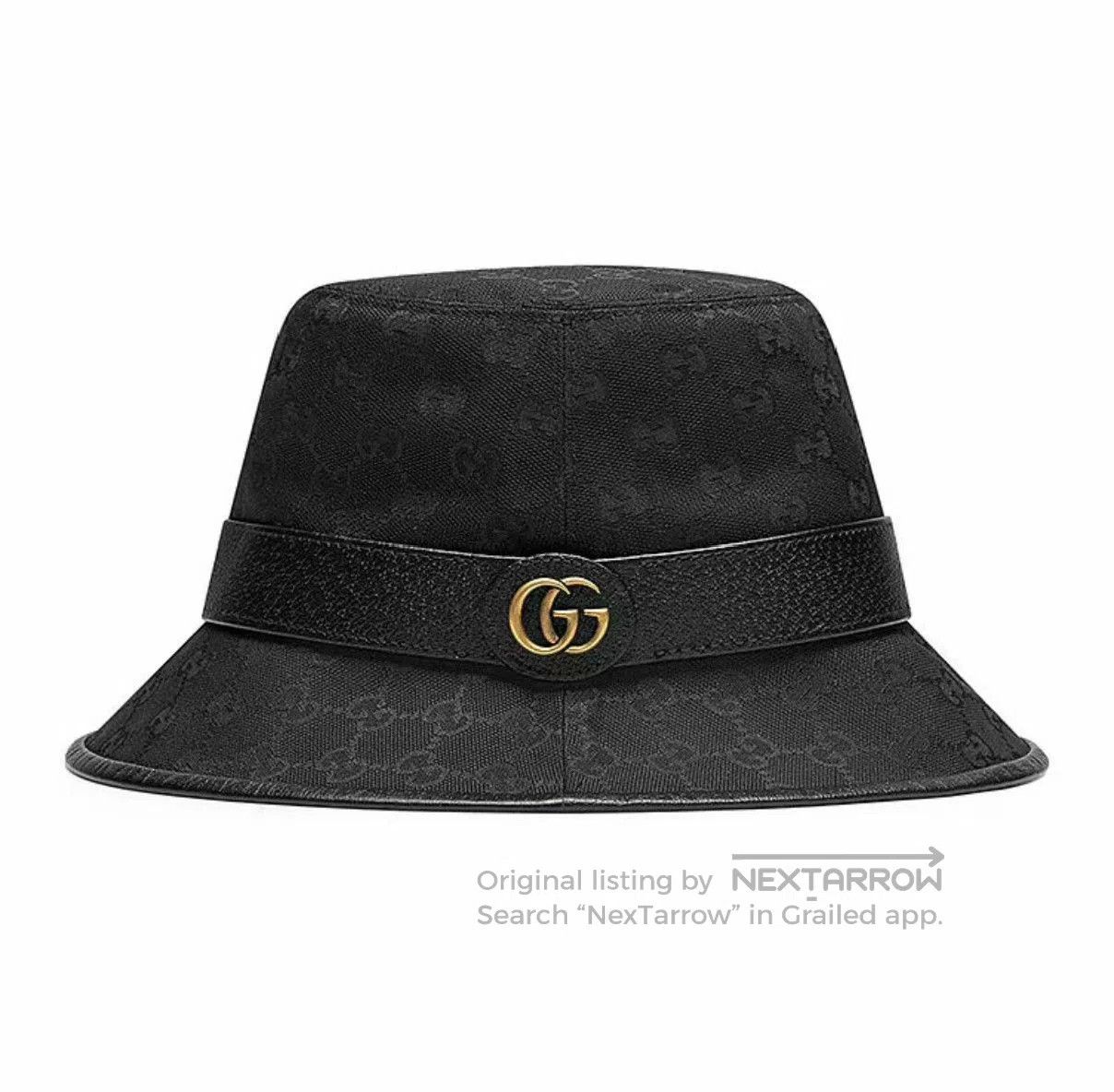 Gucci Gucci Classic Monogram Bucket Hat S. Size ONE SIZE - 1 Thumbnail