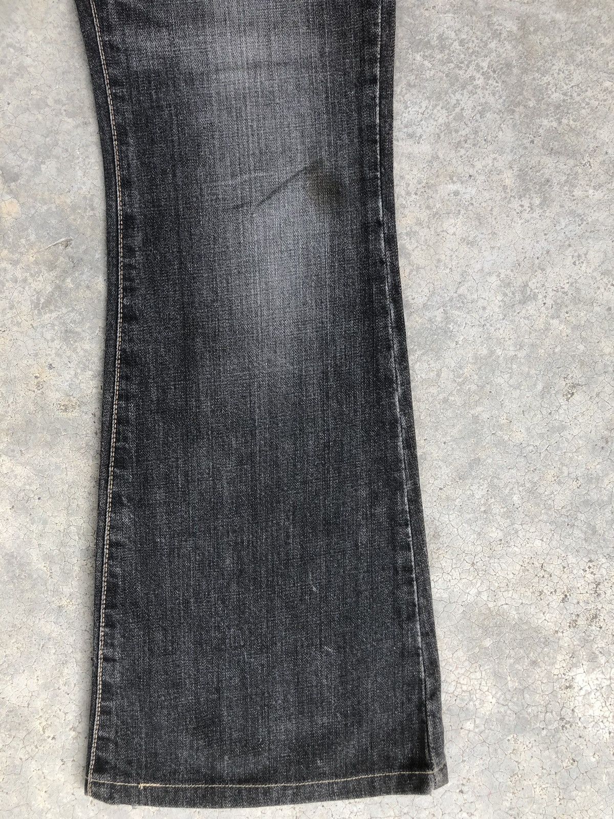 If Six Was Nine Japanese Edwin 800sx Flared Jeans Distressed Jeans Size US 31 - 7 Thumbnail