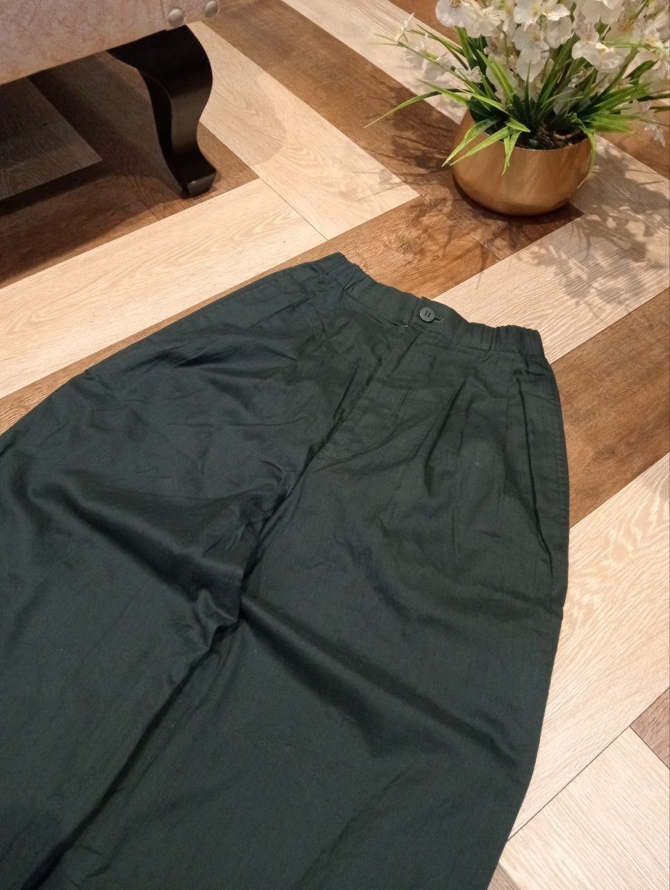 Issey Miyake VINTAGE ISSEY MIYAKE COTTON BAGGY PANTS Size US 26 / EU 42 - 4 Thumbnail