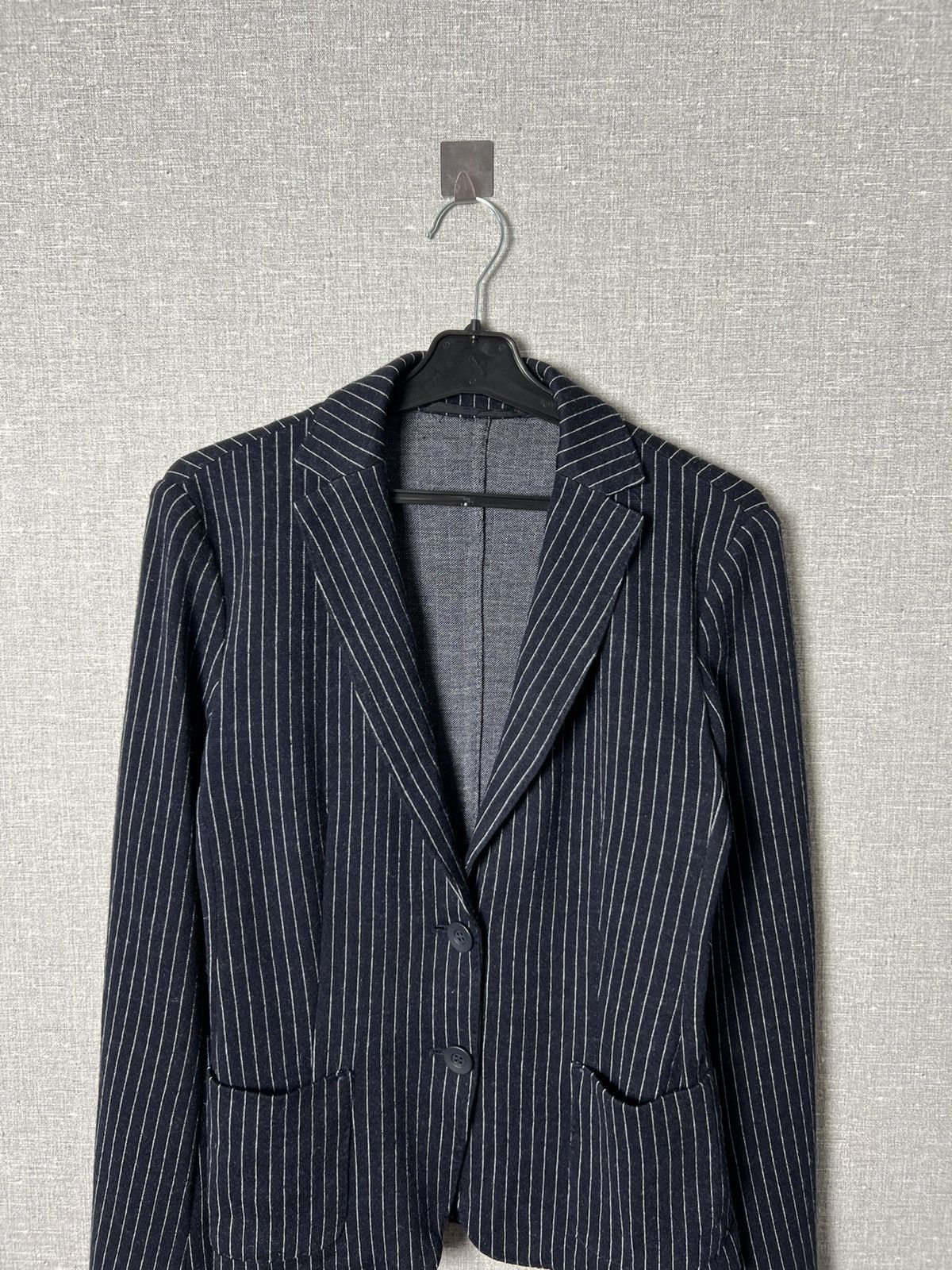 Max Mara Max Mara Studio Striped Women’s Blazer Jacket Size IT42 Size M / US 6-8 / IT 42-44 - 2 Thumbnail