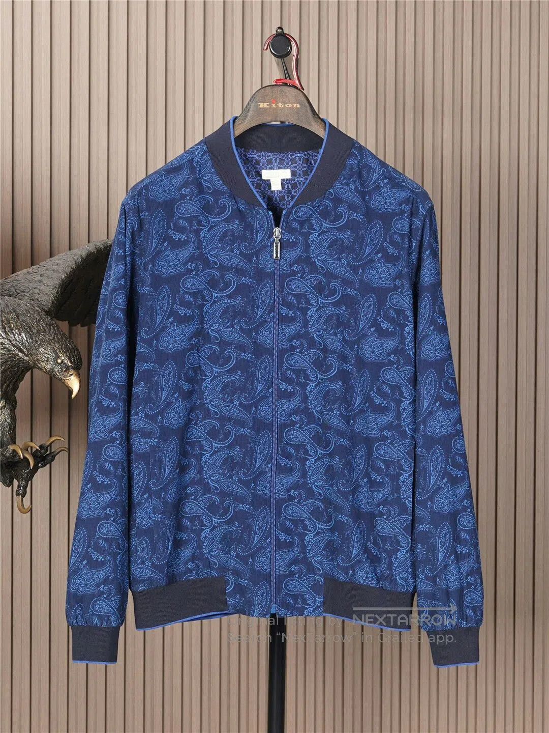 Zilli ZILLI Vintage Corduroy Baseball Jacket. Size US L / EU 52-54 / 3 - 1 Thumbnail