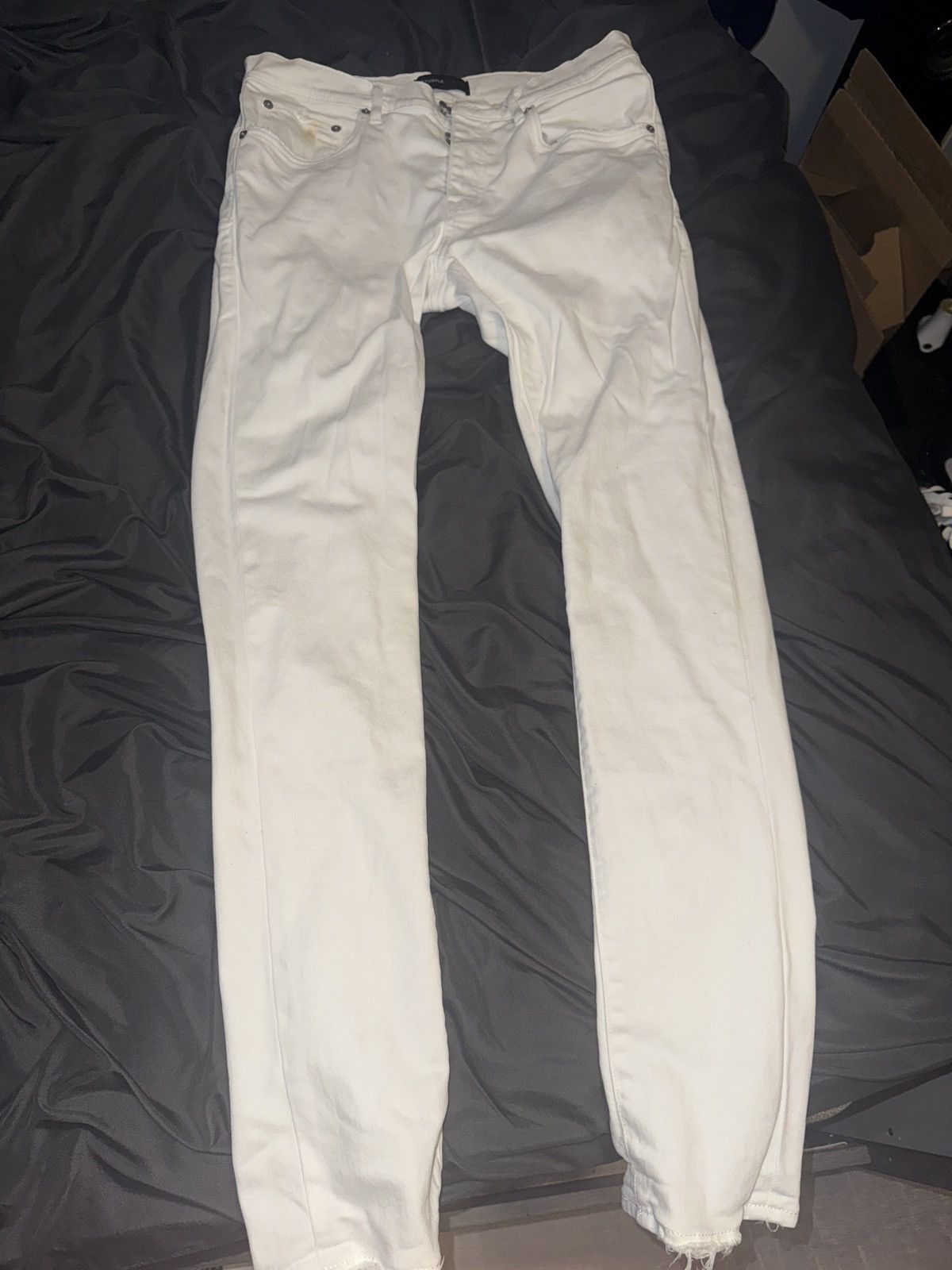 Purple Brand P001 Optic White Size US 32 / EU 48 - 6 Thumbnail